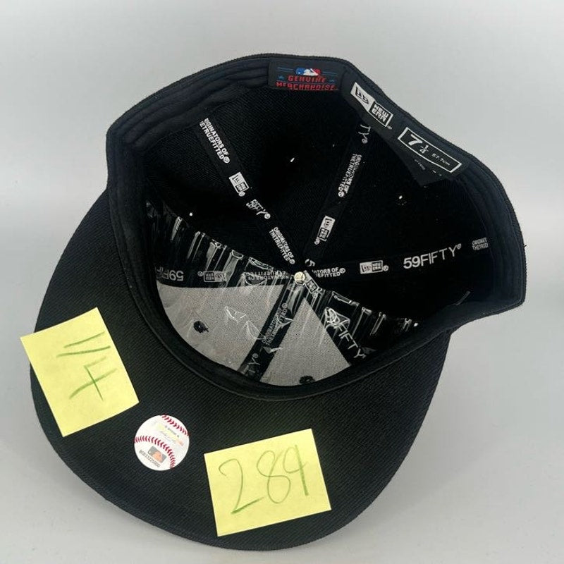 Black New York Yankees New Era MLB 59Fifty Fitted Hat