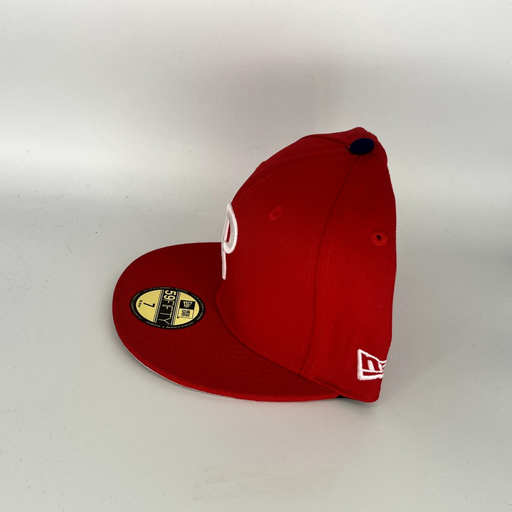 Red Philadelphia Phillies New Era MLB 59Fifty Fitted Hat