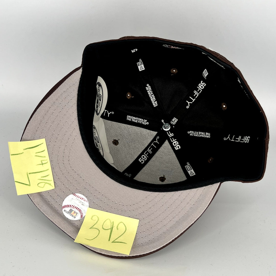 Brown New York Yankees New Era MLB 59Fifty Fitted Hat