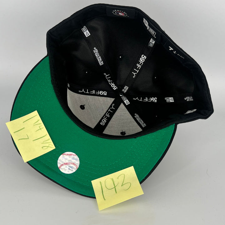 Black Los Angeles Dodgers 40th Anniversary Side Patch New Era MLB 59Fifty Fitted Hat