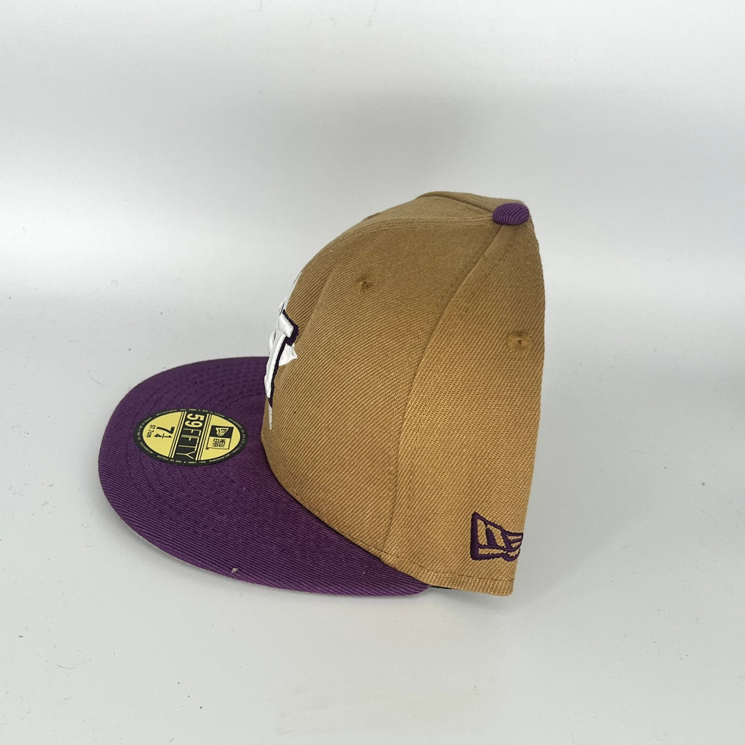 Brown Purple Houston Astros New Era MLB 59Fifty Fitted Hat