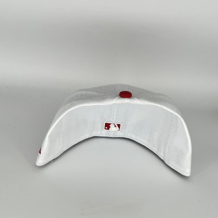 White Red New York Yankees New Era MLB 59Fifty Fitted Hat