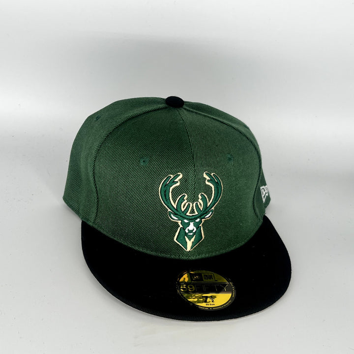 Milwaukee Bucks New Era NBA 59Fifty Fitted Hat