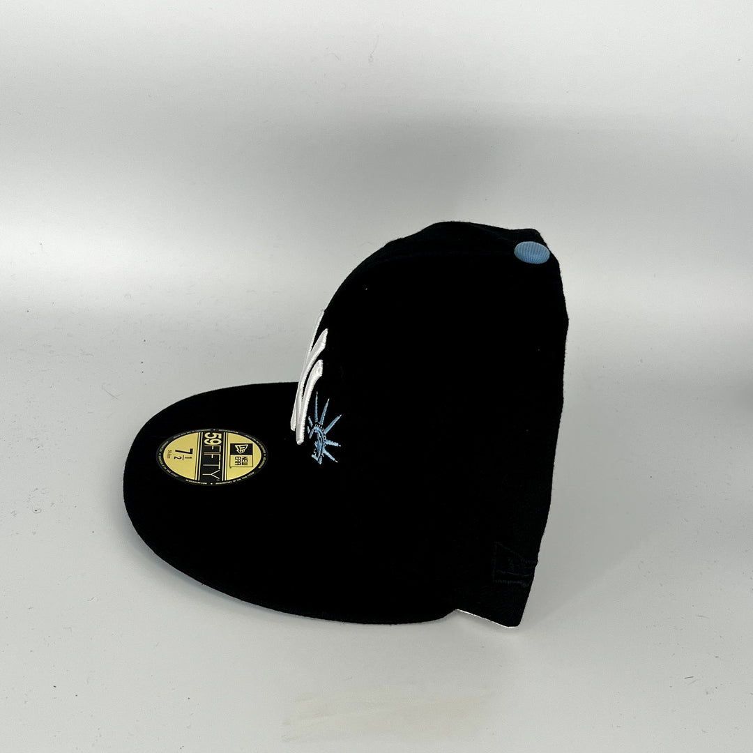 Black New York Yankees New Era MLB 59Fifty Fitted Hat