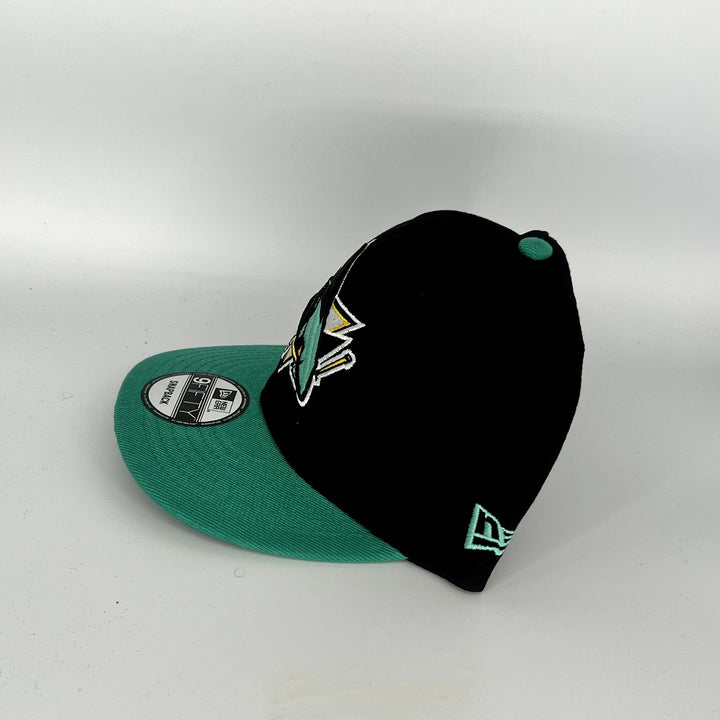 Black Green San Jose Sharks NHL 9Fifty Snapback Hat