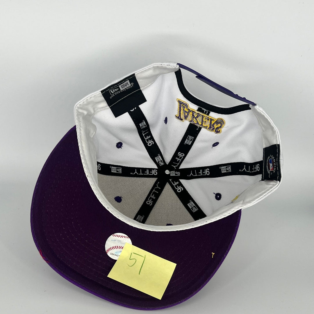 White/Purple Los Angeles Lakers Minneapolis 60TH Anniversary New Era NBA Hat