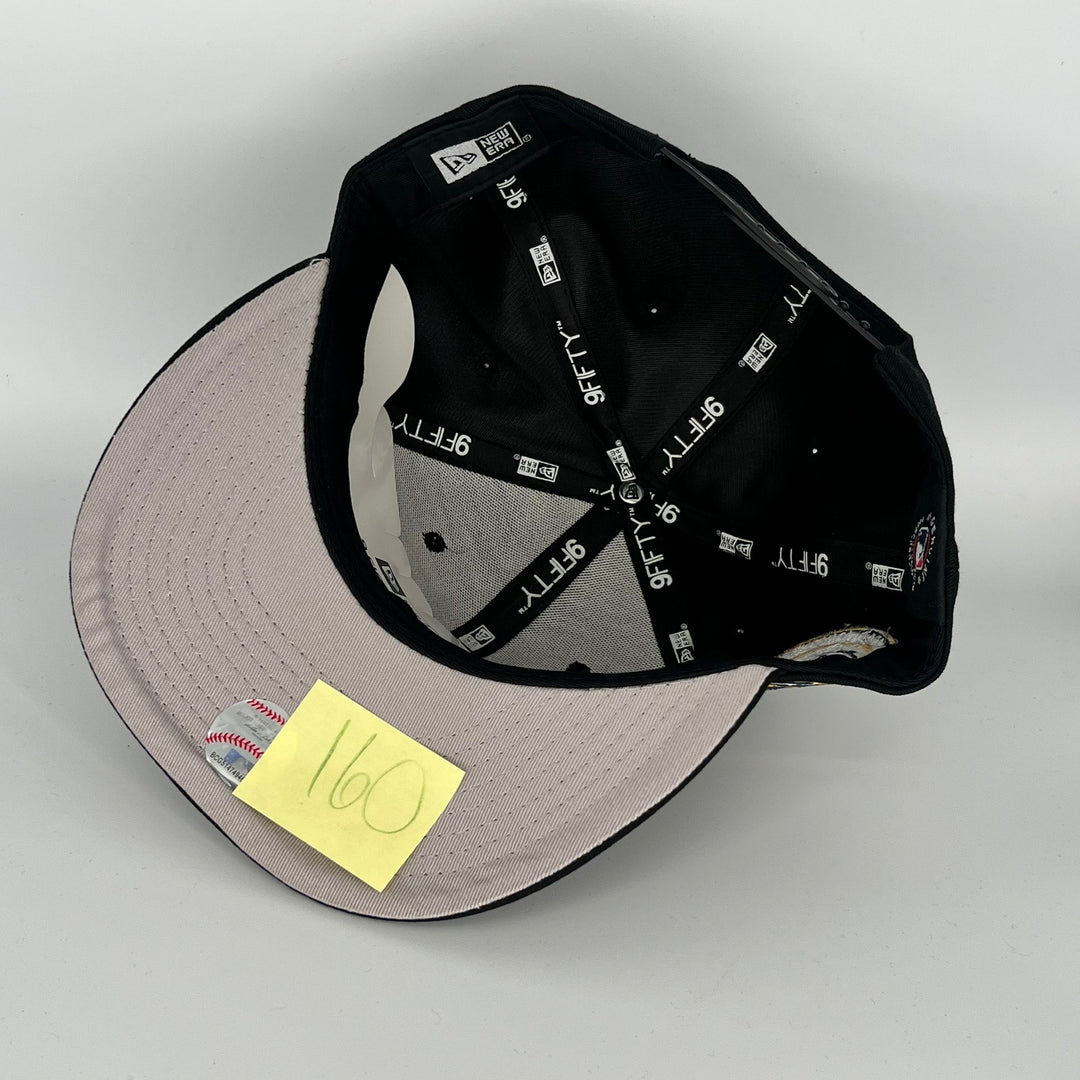 Black Detroit Tigers 50th Anniversary Side Patch New Era MLB 9Fifty Snapback Hat