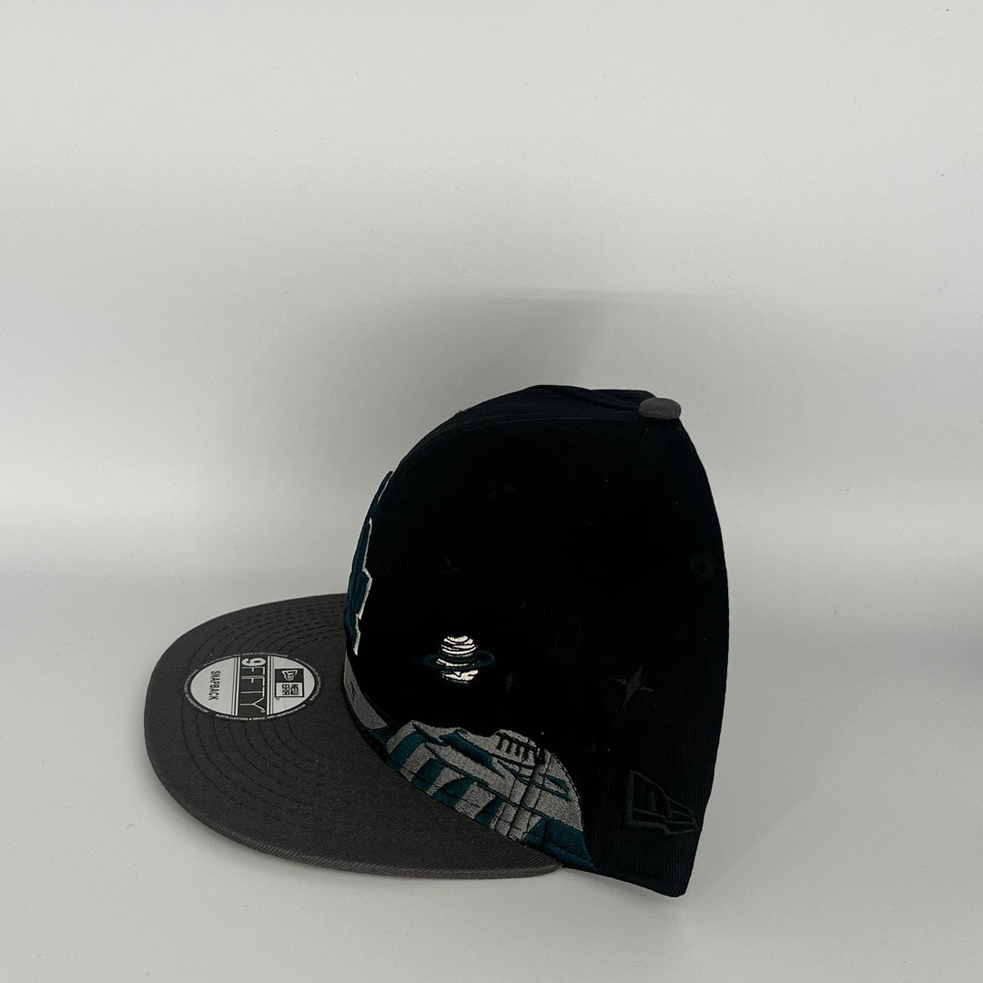 Black Los Angeles Dodgers New Era MLB 9Fifty Snapback Hat