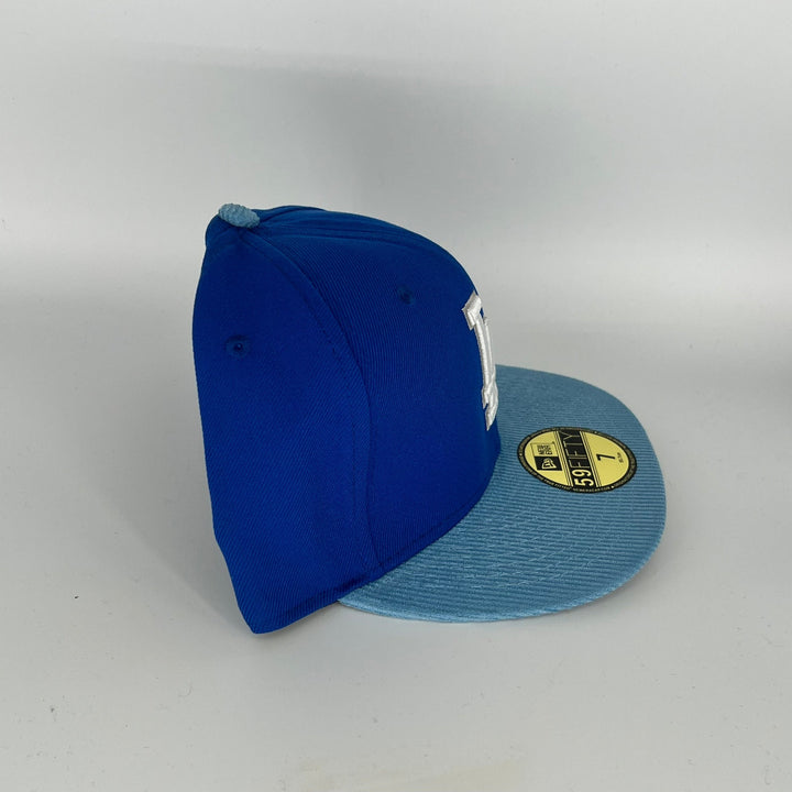 Blue TwoTone Los Angeles Dodgers New Era MLB 59Fifty Fitted Hat