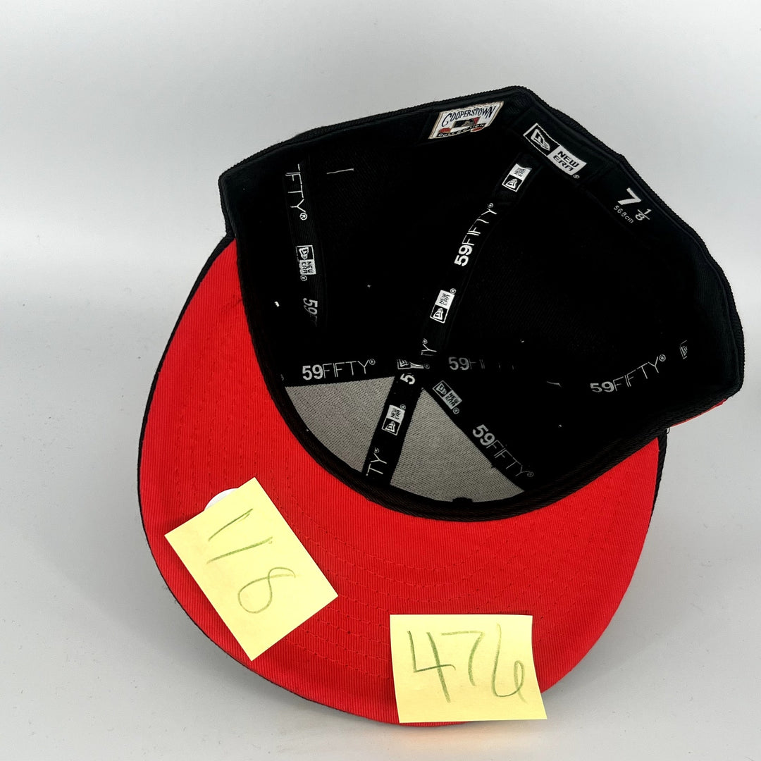 Black New York Yankees Apple SP New Era MLB 59Fifty Fitted Hat