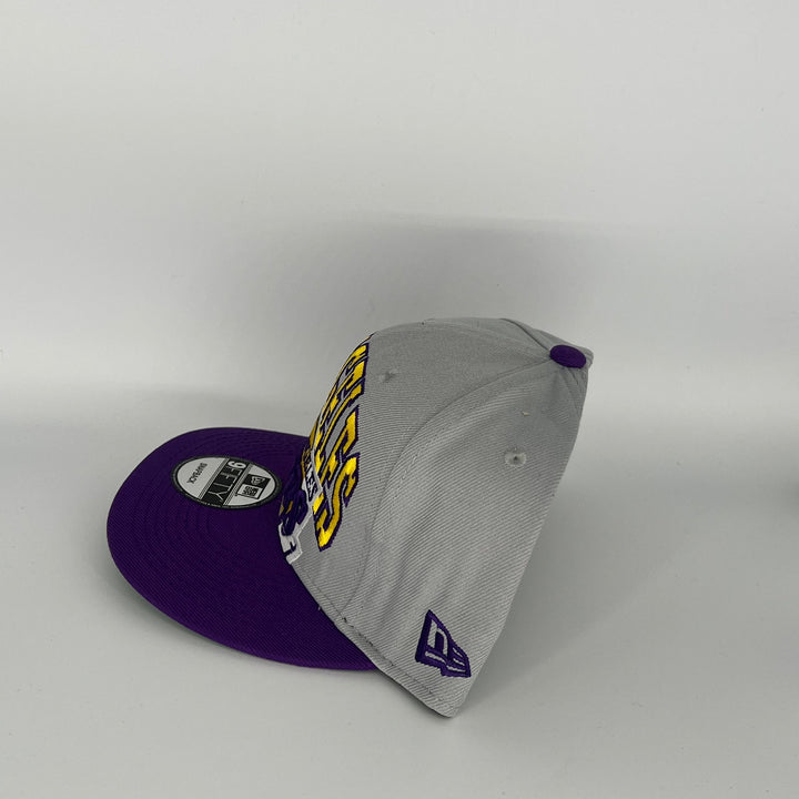 Grey Purple Los Angeles Lakers New Era NBA 9Fifty Snapback Hat