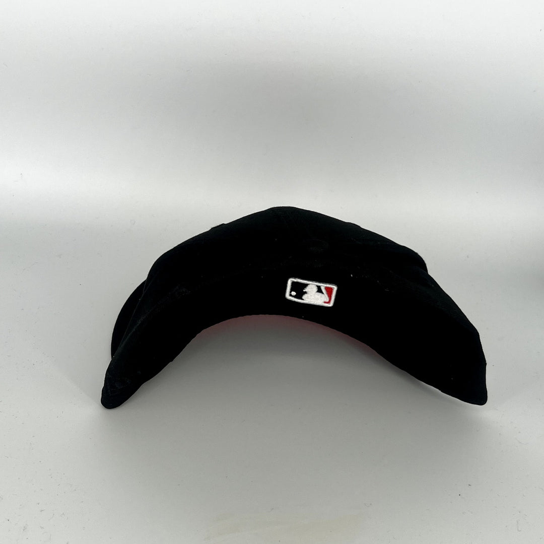Black Cincinnati Reds World Series Side Patch New Era MLB 59Fifty Fitted Hat