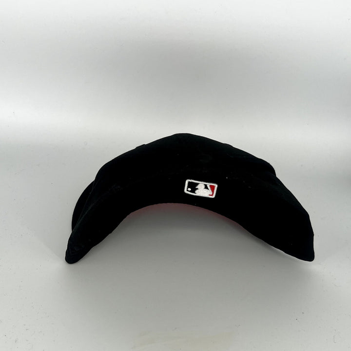 Black Cincinnati Reds World Series Side Patch New Era MLB 59Fifty Fitted Hat