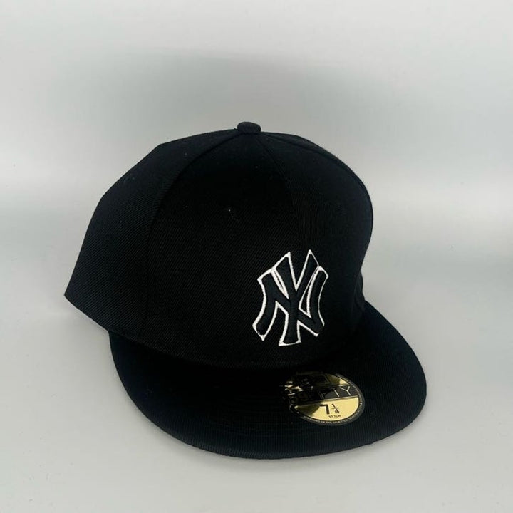 Black New York Yankees New Era MLB 59Fifty Fitted Hat
