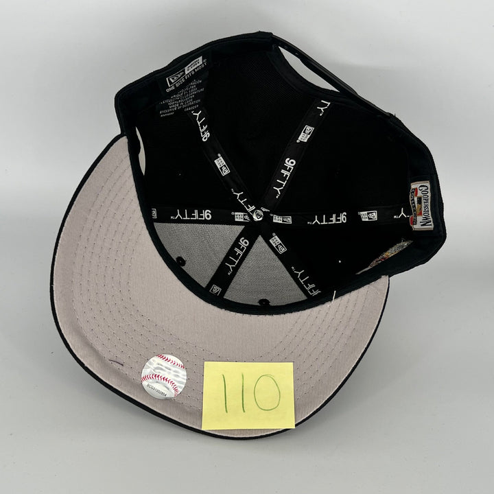 Black New York Yankees 27 World Championships Side Patch New Era MLB 9Fifty Snapback Hat