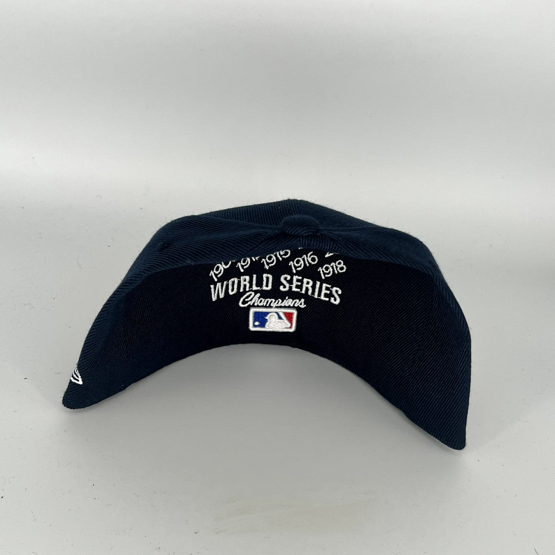 Navy Blue Boston Red Sox 9X Champions SP New Era MLB 59Fifty Fitted Hat