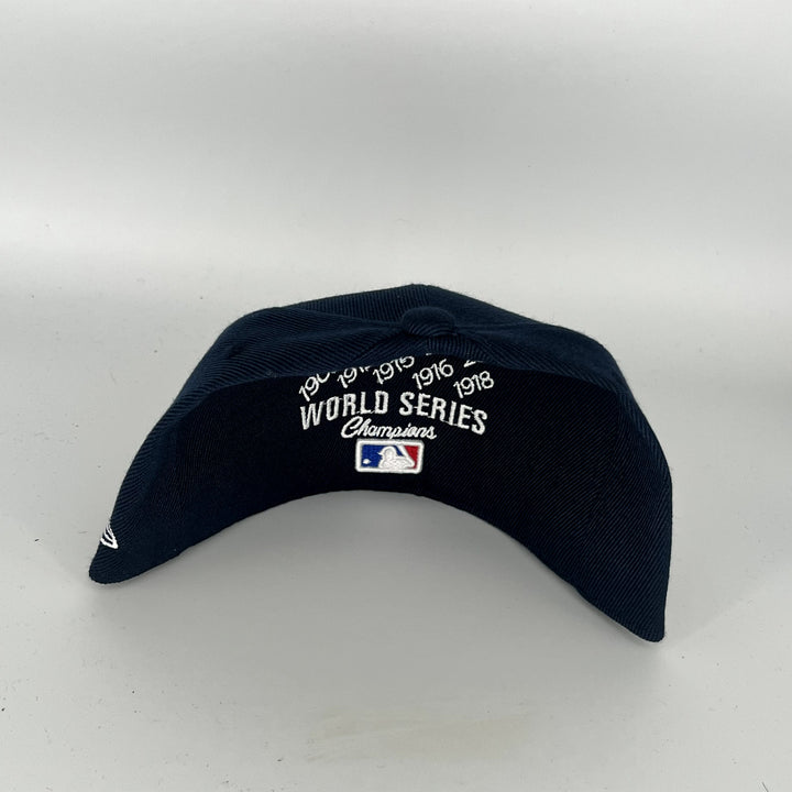 Navy Blue Boston Red Sox 9X Champions SP New Era MLB 59Fifty Fitted Hat