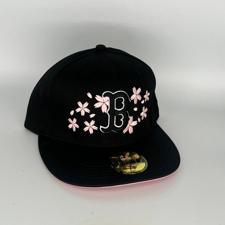 Black Boston Red Sox New Era MLB 59Fifty Fitted Hat