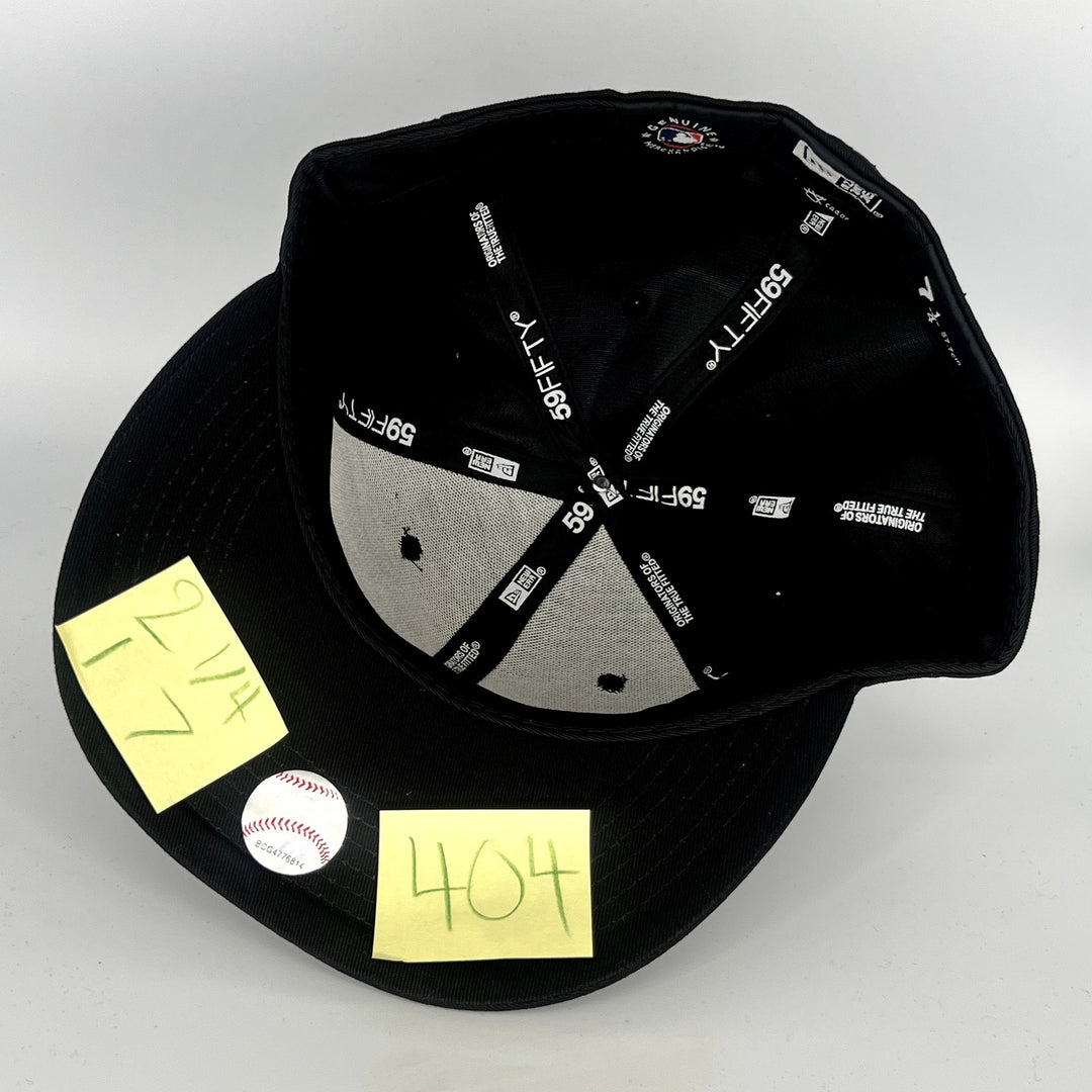 Black San Francisco Giants New Era MLB 59Fifty Fitted Hat