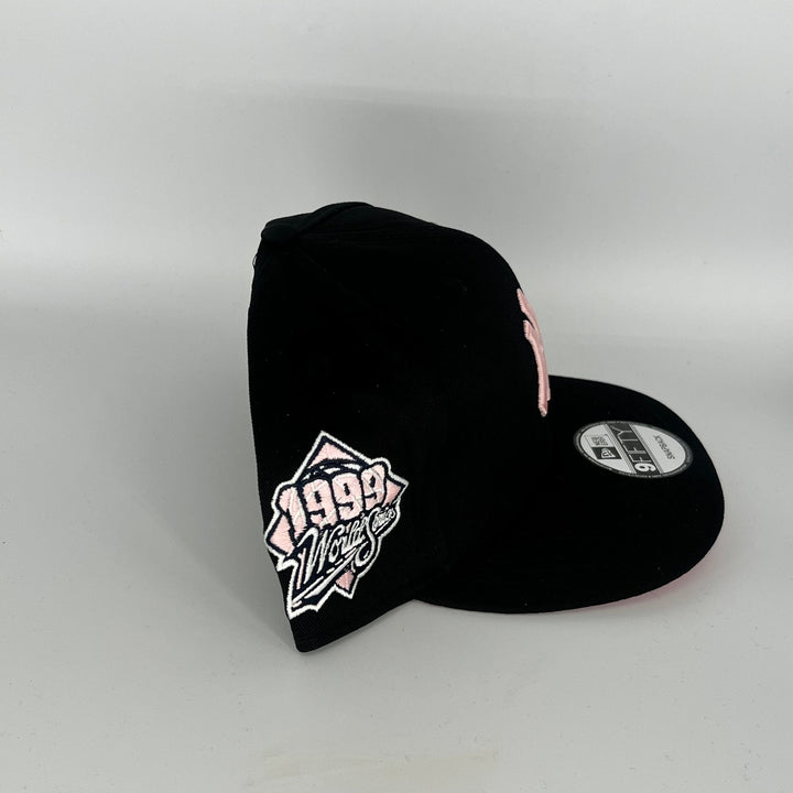 Black New York Yankees 1999 World Series Side Patch New Era MLB 9Fifty Snapback Hat