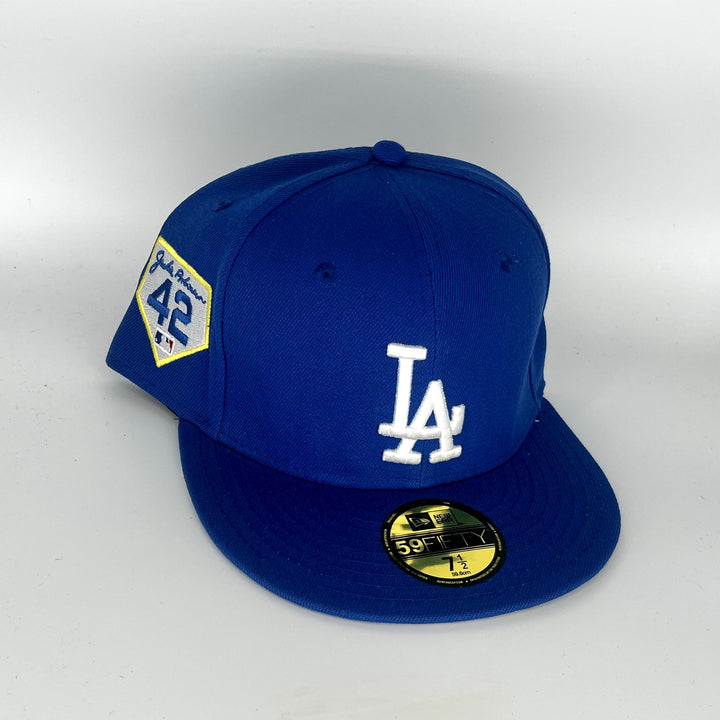 Blue Los Angeles Dodgers 42 Jackie Robinson SP New Era MLB 59Fifty Fitted Hat