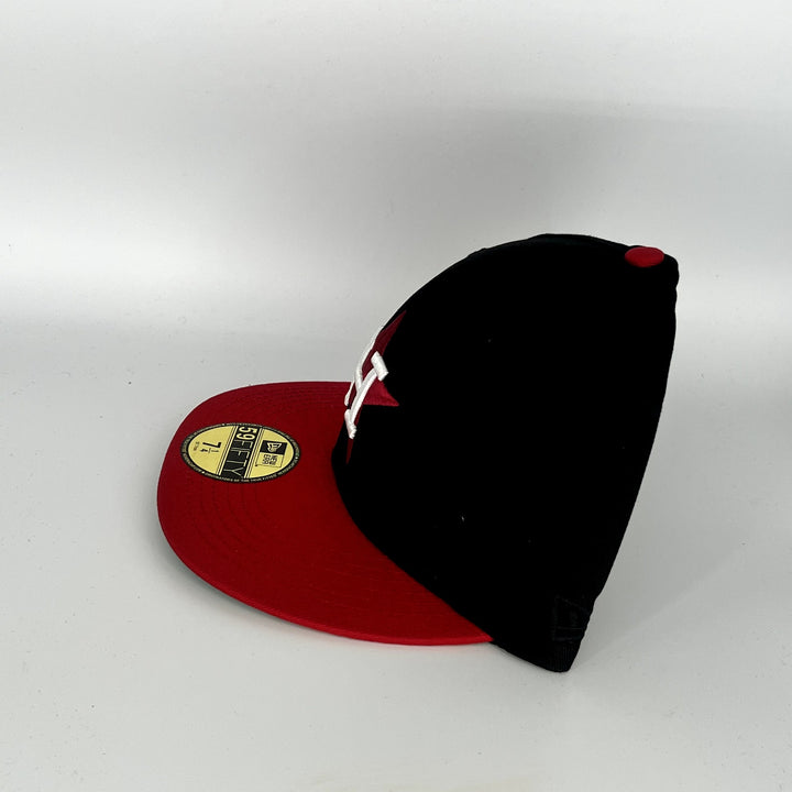 Black Red Houston Astros New Era MLB 59Fifty Fitted Hat