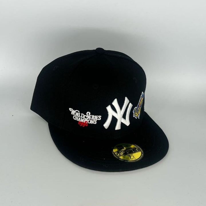 Black New York Yankees New Era MLB 59Fifty Fitted Hat