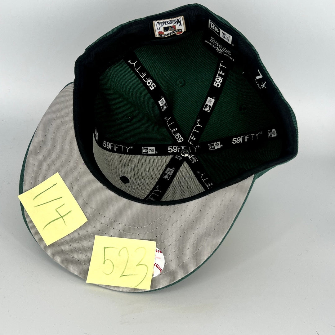Green Athletics The Arena Bay SP New Era MLB 59Fifty Fitted Hat