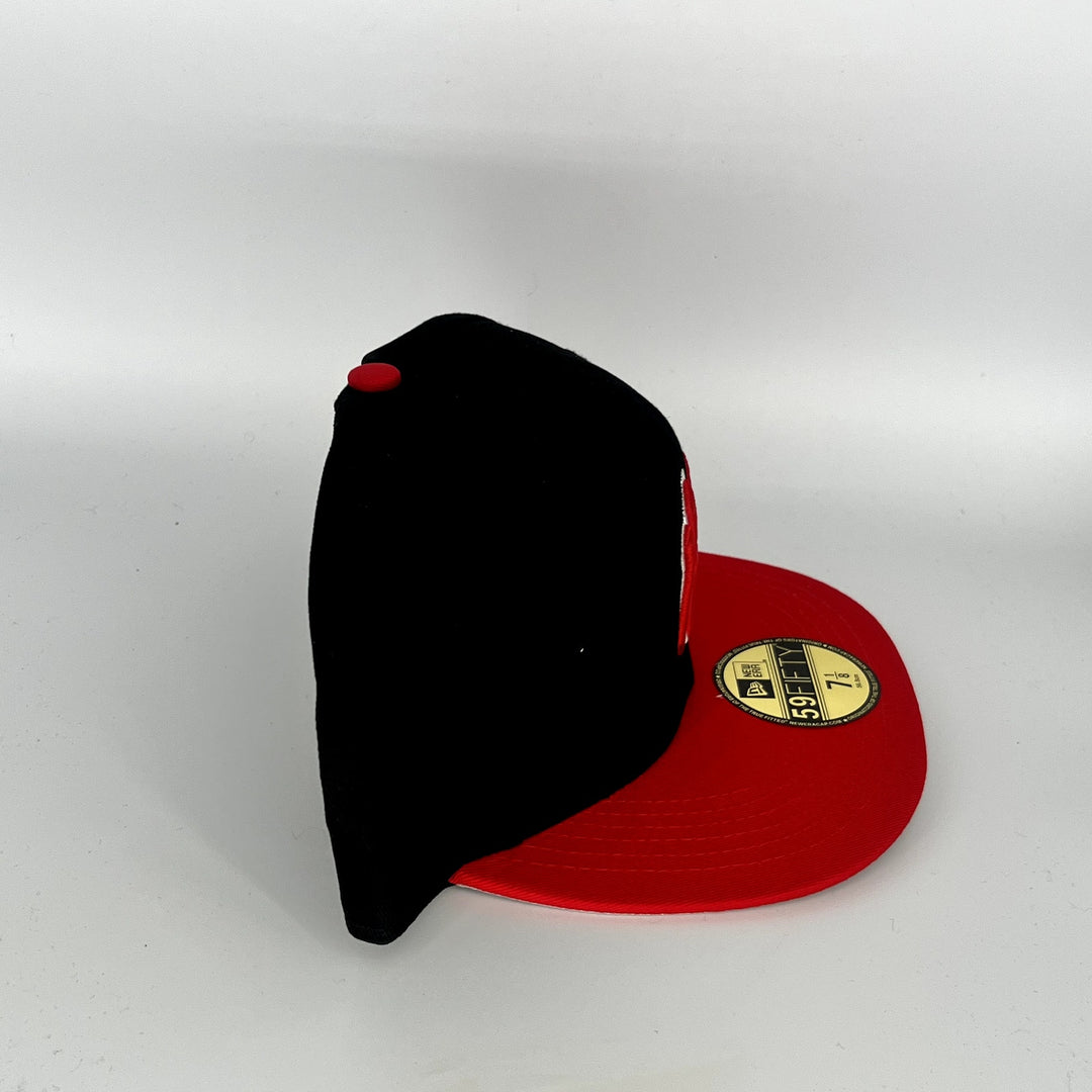 Black Red New York Yankees New Era MLB 59Fifty Fitted Hat