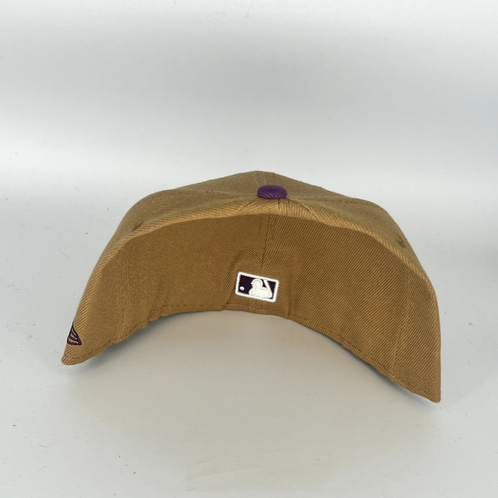 Brown Purple Houston Astros New Era MLB 59Fifty Fitted Hat