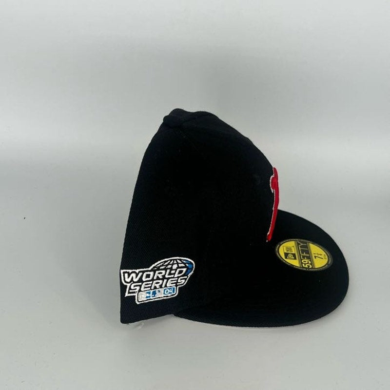Black Boston Red Sox New Era MLB 59Fifty Fitted Hat