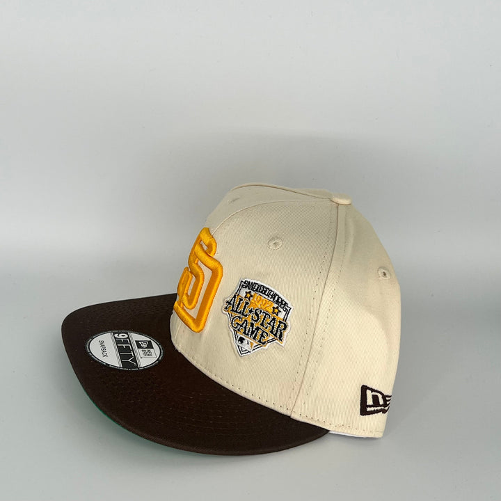 Khaki Brown San Diego Padres 1992 All Star Game New Era MLB 9Fifty Snapback Hat