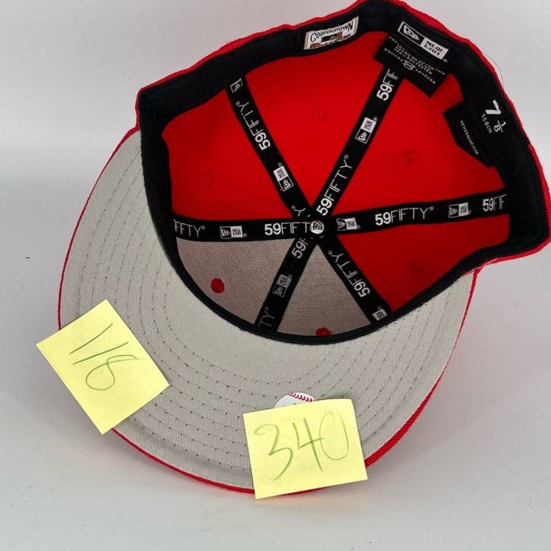 Red Philadelphia Phillies New Era MLB 59Fifty Fitted Hat