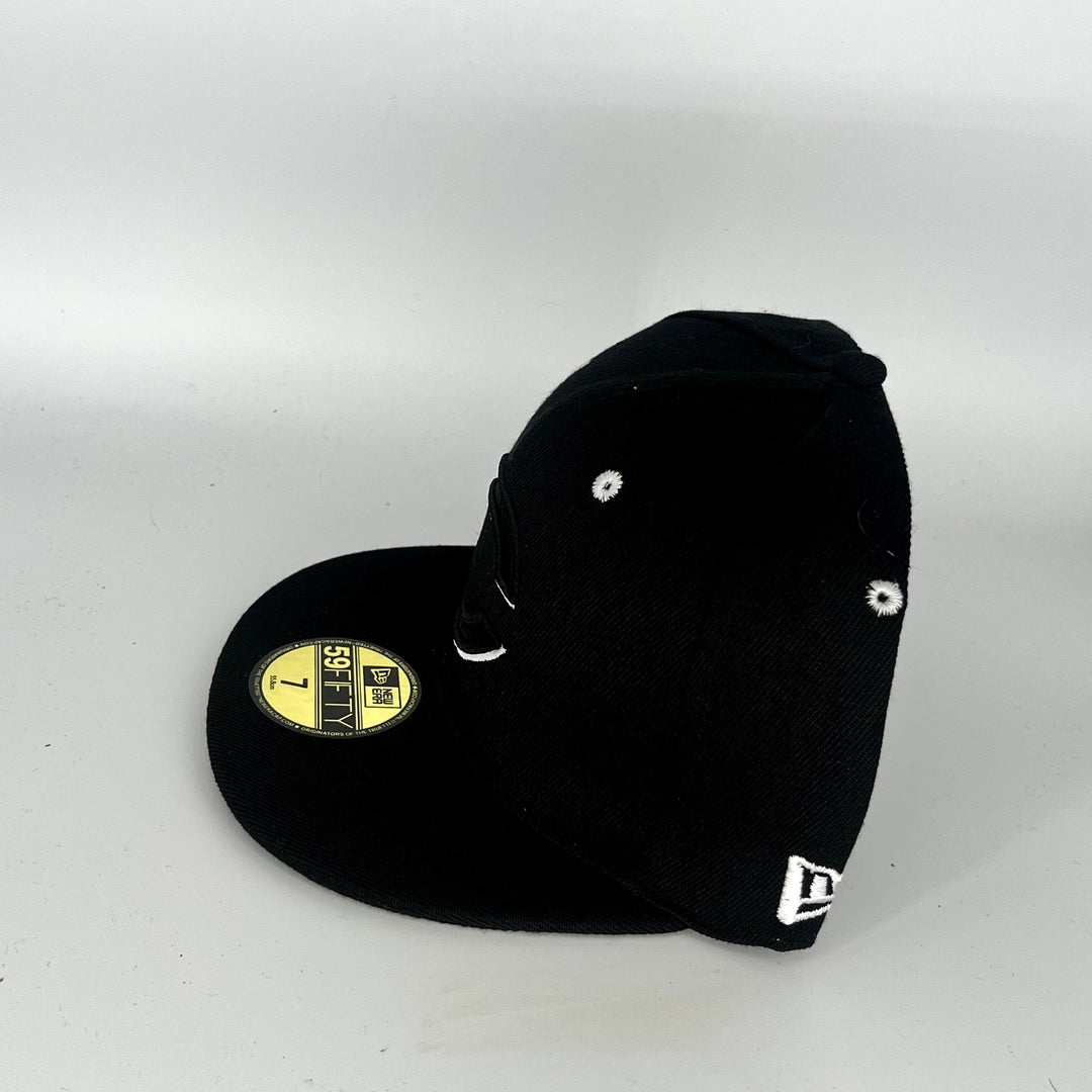 Black Cincinnati Reds New Era MLB 59Fifty Fitted Hat