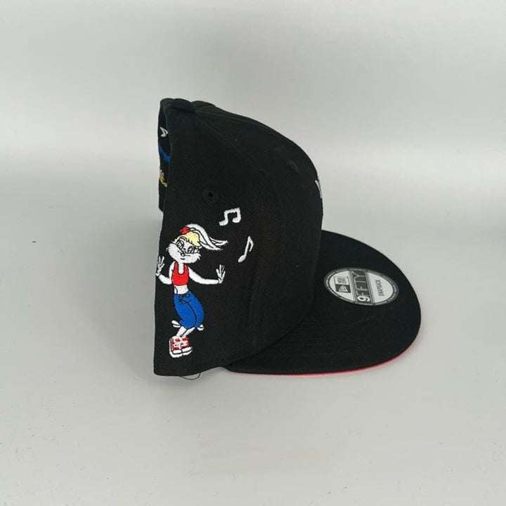 Black Looney Tunes New Era MLB 59Fifty Snapback Hat