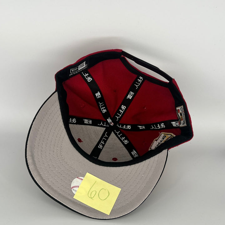 Red Black Arizona Diamondbacks 1998 Inaugural Season Arizona Diamondbacks Side Patch New Era MLB 9Fifty Snapback Hat