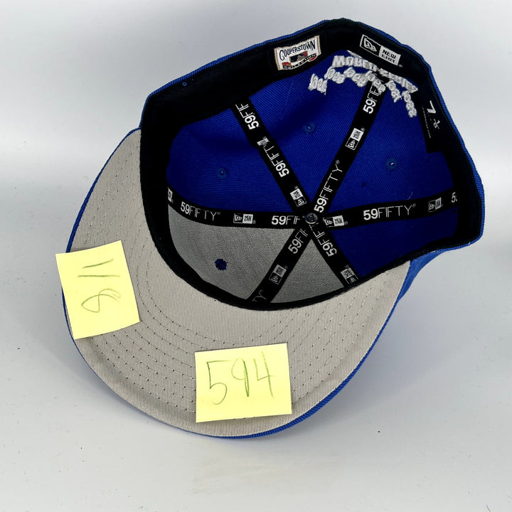 Blue Los Angeles Dodgers  7X Champions Patch New Era MLB 59Fifty Fitted Hat