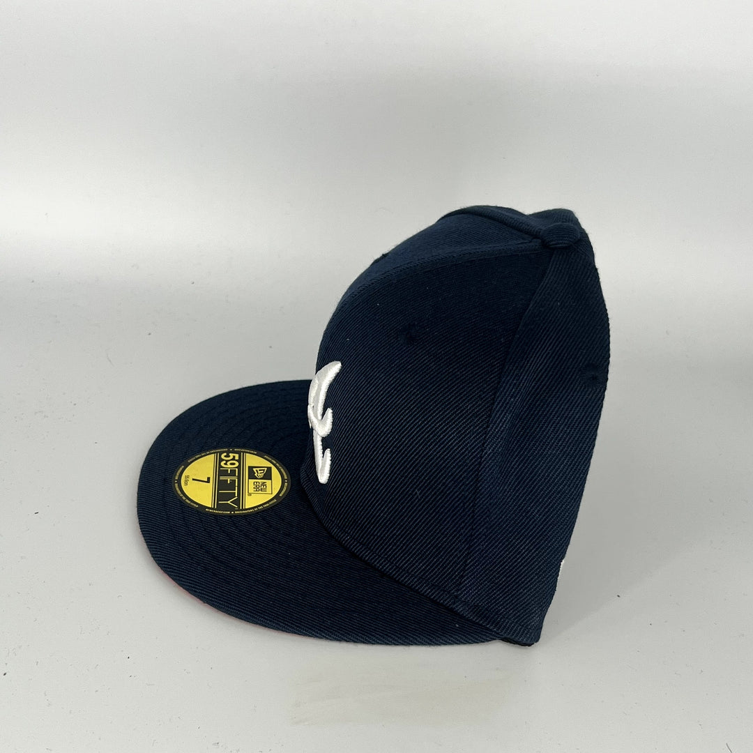 Navy Blue Atlanta Braves 2017 Inaugural  Season SP New Era MLB 59Fifty Fitted Hat