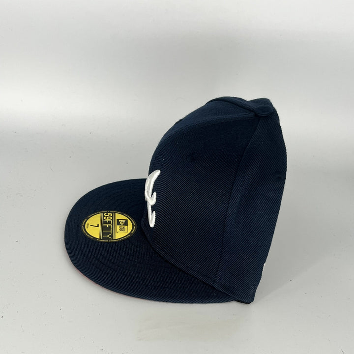 Navy Blue Atlanta Braves 2017 Inaugural  Season SP New Era MLB 59Fifty Fitted Hat