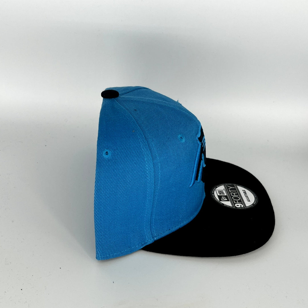 Blue Black Carolina Panthers New Era 9Forty NFL Snapback Hat