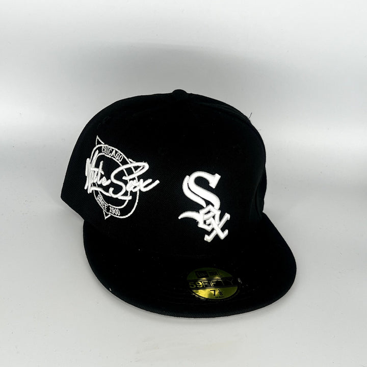 Black Chicago White Sox New Era MLB 59Fifty Fitted Hat
