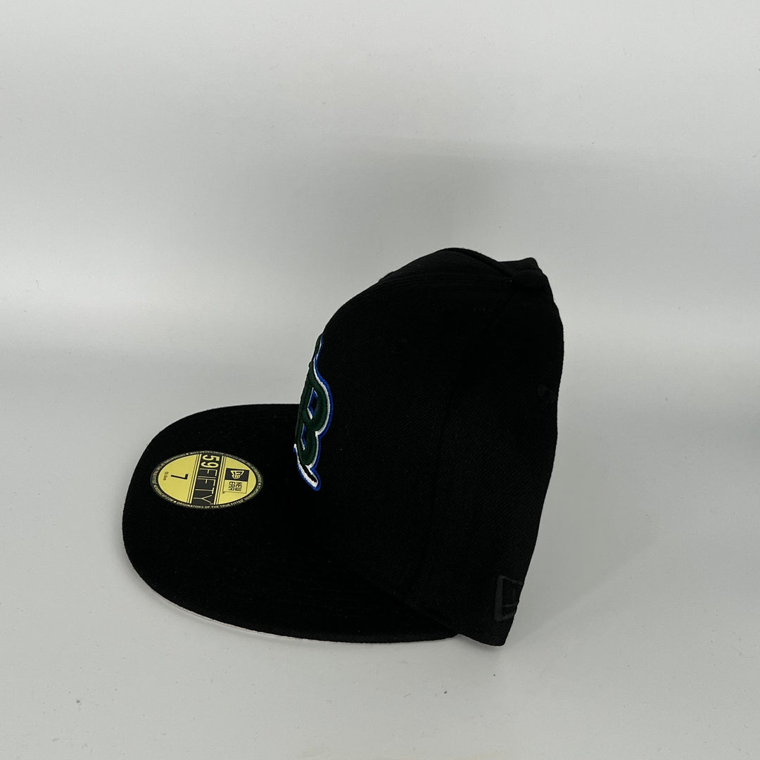 Black Tampa Bay Rays New Era MLB 59Fifty Fitted Hat