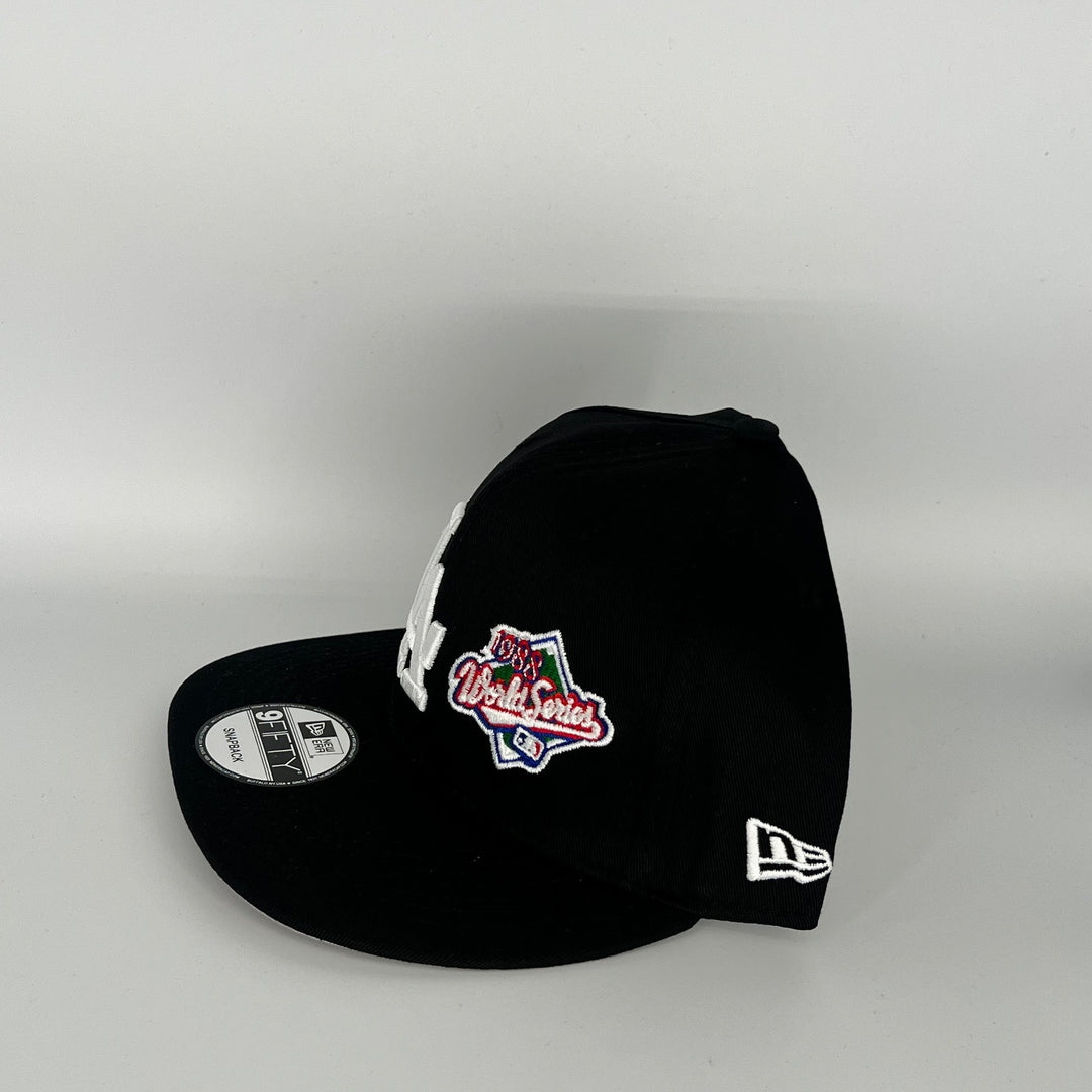 Black Los Angeles Dodgers 1988 World Series Champions New Era MLB 9Fifty Snapback Hat