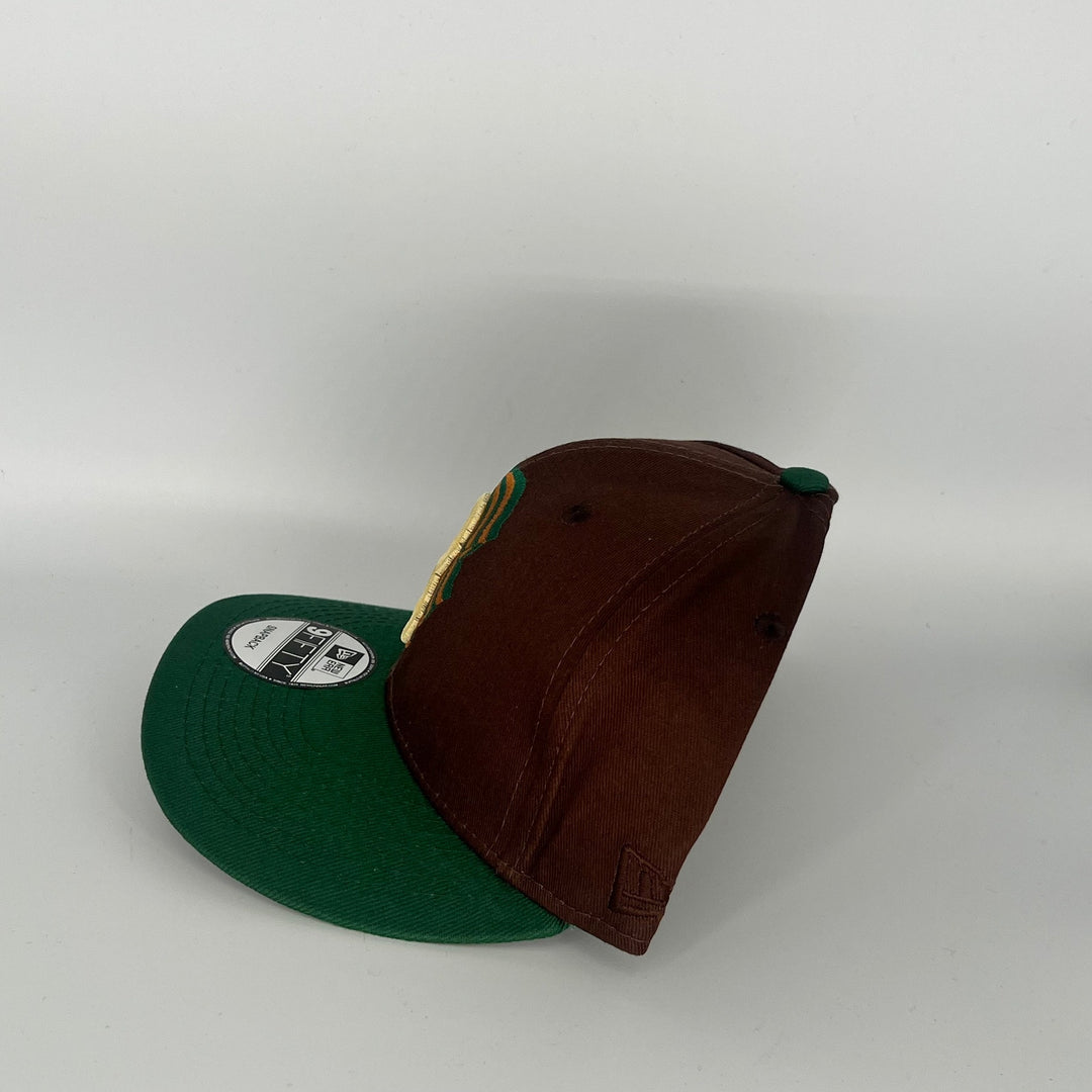 Brown/Green  Boston Red Sox Boston All Star Game '99 Side Patch New Era MLB 9Fifty Snapback Hat
