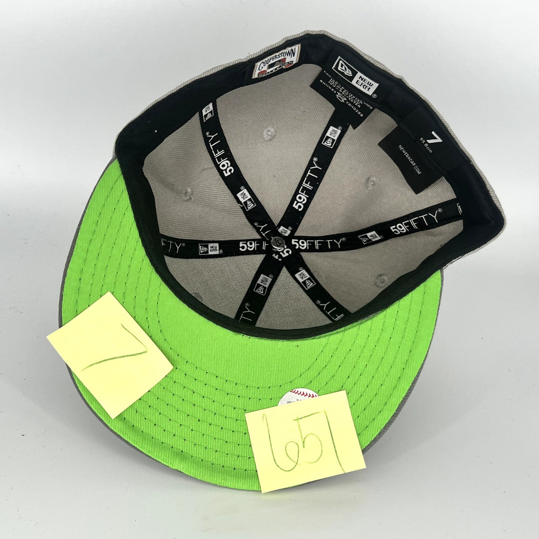 Gray Athletics 1989 World Series SP New Era MLB 59Fifty Fitted Hat