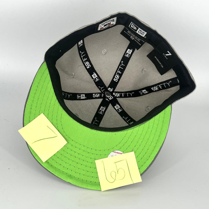 Gray Athletics 1989 World Series SP New Era MLB 59Fifty Fitted Hat