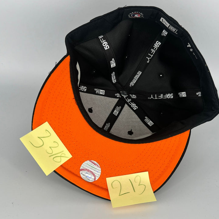 Black Los Angeles Dodgers New Era MLB 59Fifty Fitted Hat