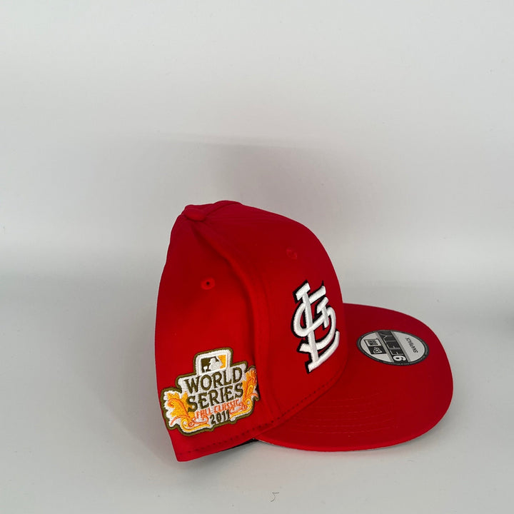 Red St. Louis Cardinals 2011 World Series 100th Anniversary New Era MLB 9Fifty Snapback Hat