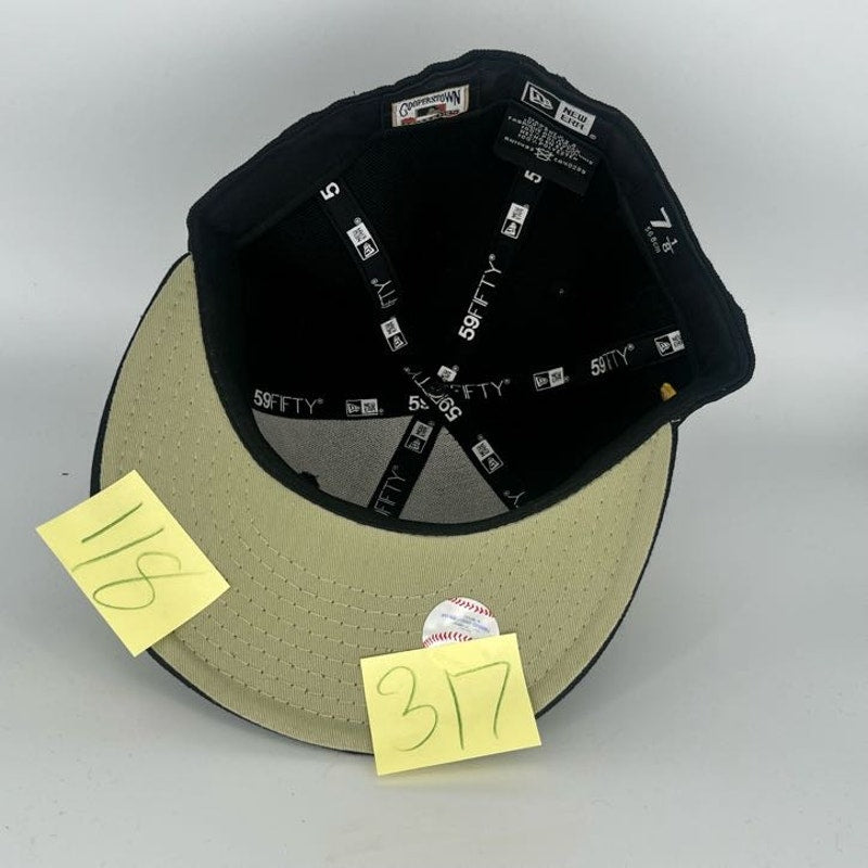 Black Los Angeles Dodgers New Era MLB 59Fifty Fitted Hat