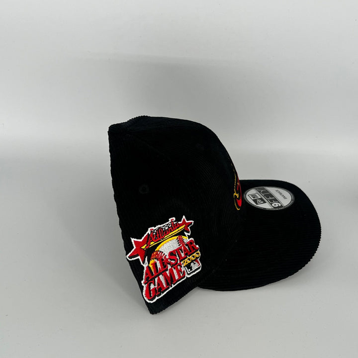 Black Atlanta Braves 2000 All Star Game Side Patch New Era MLB 9Fifty Snapback Hat